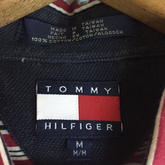 💛1230 Tommy Hilfinger Striped Button Down Shirt - Picture 3 of 3